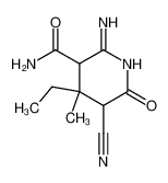 872821-77-7 spectrum, 4-ethyl-5-cyano-2-imino-4-methyl-6-oxo-piperidine-3-carboxylic acid amide