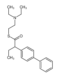 7009-79-2 structure, C22H29NOS