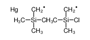 86808-01-7 structure, C6H16Cl2HgSi2