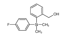 853955-70-1 structure, C15H17FOSi