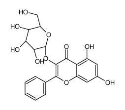 68592-14-3 5,7-dihydroxy-2-phenyl-3-[(2S,3R,4S,5S,6R)-3,4,5-trihydroxy-6-(hydroxymethyl)oxan-2-yl]oxychromen-4-one