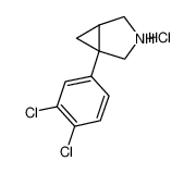 1-(3,4-dichlorophenyl)-3-azabicyclo[3.1.0]hexane,hydrochloride 86215-36-3