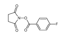 (2,5-dioxopyrrolidin-1-yl) 4-fluorobenzoate 66134-67-6