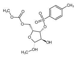 109454-69-5 methyl-[O5-methoxycarbonyl-O3-(toluene-4-sulfonyl)-ξ-D-xylofuranoside