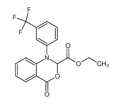 137488-41-6 structure, C18H14F3NO4