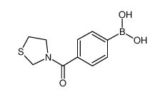 (4-(Thiazolidine-3-carbonyl)phenyl)boronic acid 850589-33-2