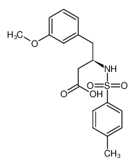 1258740-26-9 spectrum, (R)-4-(3-methoxyphenyl)-3-(4-methylphenylsulfonamido)butanoic acid