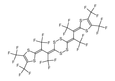 26314-38-5 structure, C20F24S8