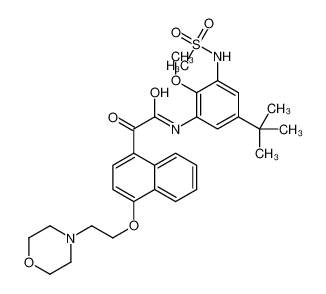 848144-15-0 structure, C30H37N3O7S