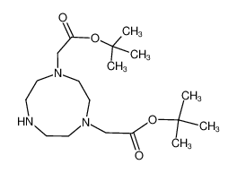 1,4-bis(tert-butoxycarbonylmethyl)-1,4,7-triazacyclononane