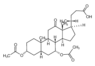 5676-40-4 3α,7α-diacetoxy-12-one-5β-cholan-24-oic acid