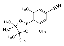 3,5-Dimethyl-4-(4,4,5,5-tetramethyl-1,3,2-dioxaborolan-2-yl)benzonitrile 1448810-83-0