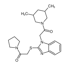 606117-50-4 structure, C22H30N4O2S