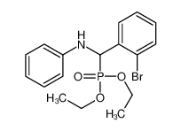 61700-92-3 structure, C17H21BrNO3P