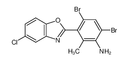 638159-09-8 structure, C14H9Br2ClN2O