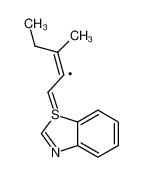 氢氧化2-[3-(3-乙基-2(3H)-苯并噻唑亚基)-2-甲基-1-丙烯基]-3-[3-(硫代氧代)丁基]