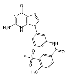 21864-32-4 structure, C19H15FN6O4S