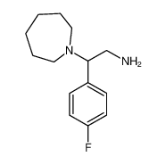 2-Azepan-1-yl-2-(4-fluoro-phenyl)-ethylamine 876715-94-5