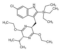 808145-70-2 structure, C26H40ClN3O2Si