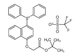 255056-48-5 structure, C29H27F3O6S2