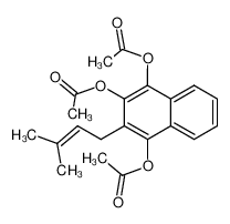 19336-09-5 structure, C21H22O6