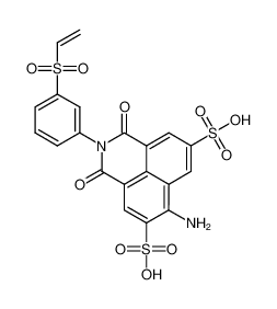 二锂4-氨基-N-[3-(乙烯基磺酰)苯基]萘酰亚胺-3,6-二磺酸