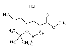(S)-Methyl 6-amino-2-((tert-butoxycarbonyl)amino)hexanoate 55757-60-3