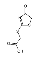 (4-oxo-4,5-dihydro-thiazol-2-ylsulfanyl)-acetic acid 22604-06-4