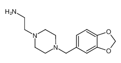 24220-86-8 [(methylenedioxy-3,4 benzyl)-4 piperazinyl]-2 ethylamine