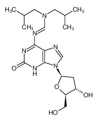 N6-(DIISOBUTYLAMINOMETHYLIDENE)-2'-DEOXYISOGUANOSINE 150678-55-0