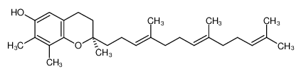2,7,8-Trimethyl-2-[(3E,7E,11E,15E,19E,23E,27E)-4,8,12,16,20,24,28,32-o ctamethyl-3,7,11,15,19,23,27,31-tritriacontaoctaenyl]-6-chromanol 4382-43-8