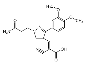 926189-97-1 structure, C18H18N4O5