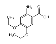2-amino-4,5-diethoxybenzoic acid 20197-72-2