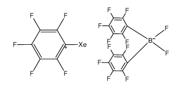 123168-25-2 structure, C18BF17Xe