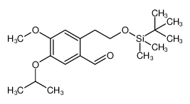 1260522-84-6 spectrum, 2-(2-(tert-butyldimethylsilyloxy)ethyl)-5-isopropoxy-4-methoxybenzaldehyde