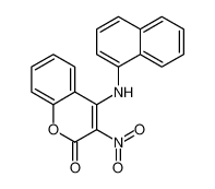 4-(naphthalen-1-ylamino)-3-nitrochromen-2-one