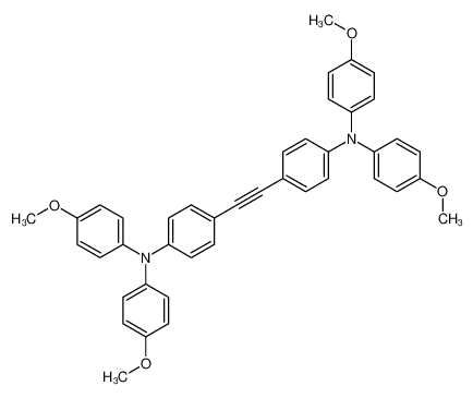 4-[2-[4-(4-methoxy-N-(4-methoxyphenyl)anilino)phenyl]ethynyl]-N,N-bis(4-methoxyphenyl)aniline