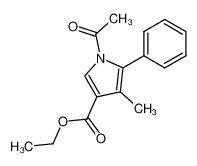 ethyl 1-acetyl-4-methyl-5-phenylpyrrole-3-carboxylate 222403-54-5