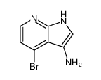 4-bromo-1H-pyrrolo[2,3-b]pyridin-3-amine 943323-65-7