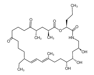 119656-21-2 structure, C34H57NO8