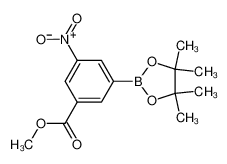 Methyl 3-nitro-5-(4,4,5,5-tetramethyl-1,3,2-dioxaborolan-2-yl)benzoate 957061-12-0