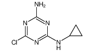6-chloro-2-N-cyclopropyl-1,3,5-triazine-2,4-diamine