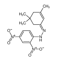 2,4-dinitro-N-[(E)-(3,5,5-trimethylcyclohex-2-en-1-ylidene)amino]aniline