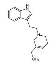 82980-06-1 3-[2-(5-ethyl-3,6-dihydro-2H-pyridin-1-yl)ethyl]-1H-indole