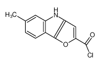 61088-22-0 6-methyl-4H-furo[3,2-b]indole-2-carbonyl chloride