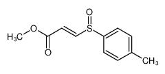 184377-59-1 E-2-carbomethoxyethenyl p-tolyl sulfoxide