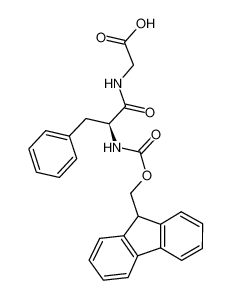 2-[[(2S)-2-(9H-fluoren-9-ylmethoxycarbonylamino)-3-phenylpropanoyl]amino]acetic acid 169624-67-3
