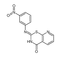 89374-44-7 2-(3-nitroanilino)pyrido[3,2-e][1,3]thiazin-4-one