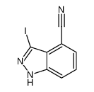 3-iodo-2H-indazole-4-carbonitrile
