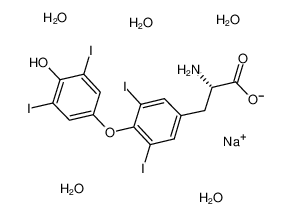55-03-8 L-甲状腺素钠盐五水合物